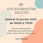 Atelier Bien-Etre 22 janvier 2022