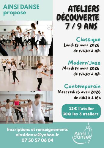 Stage avril disciplines 2026